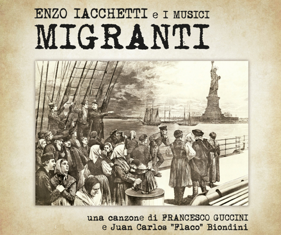 FRANCESCO GUCCINI , ENZO IACCHETTI , insieme nel nuovo brano MIGRANTI FRANCESCO GUCCINI , ENZO IACCHETTI , insieme nel nuovo brano MIGRANTI