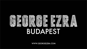 GEORGE EZRA in radio con  BUDAPEST