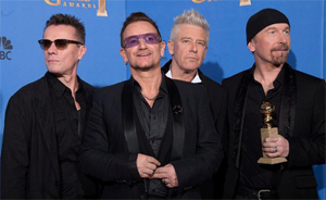 U2, registrano per (RED) il nuovo brano INVISIBLE