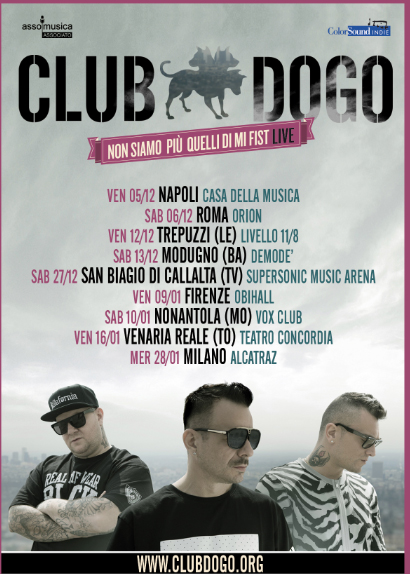 CLUB DOGO, da domani 2 settembre in pre-order su iTunes SAYONARA CLUB DOGO, da domani 2 settembre in pre-order su iTunes SAYONARA