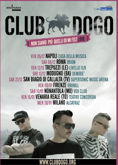 CLUB DOGO, da domani 2 settembre in pre-order su iTunes SAYONARA