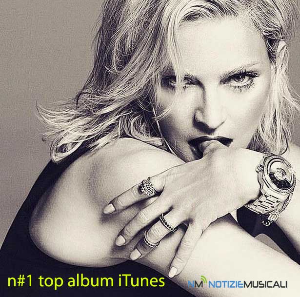 MADONNA, rubano i nuovi brani e lei va al 1° posto della classifica iTunes