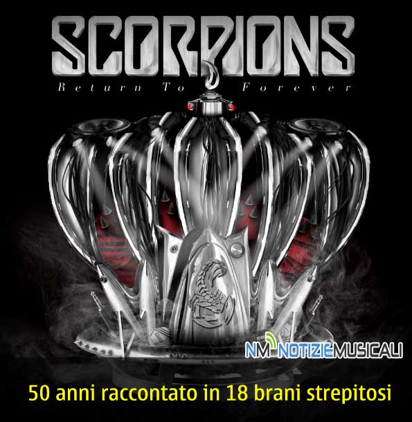 SCORPIONS il 24 febbraio esce lalbum  RETURN TO FOREVER