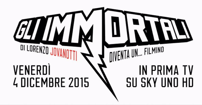 GLI IMMORTALI DI LORENZO JOVANOTTI diventa un film per SKY GLI IMMORTALI DI LORENZO JOVANOTTI diventa un film per SKY