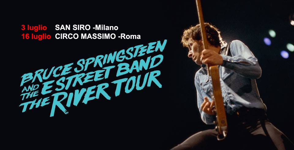 BRUCE SPRINGSTEEN & THE E STREET BAND LIVE IN ITALIA