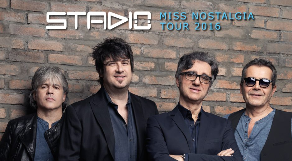 STADIO Miss Nostalgia Tour nei teatri dal 10 marzo STADIO Miss Nostalgia Tour nei teatri dal 10 marzo