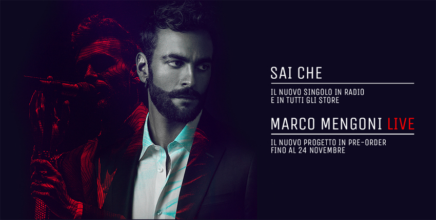 Marco Mengoni con Sai Che conquista loro e supera gli 8 milioni di visualizzazioni