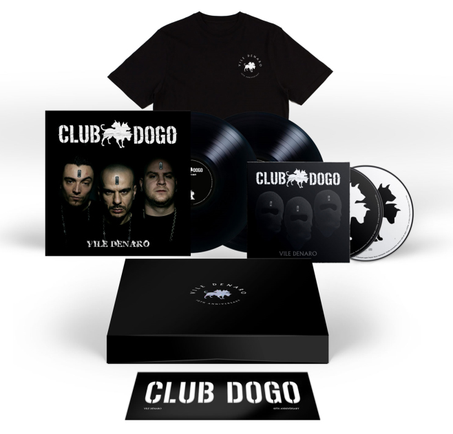 CLUB DOGO arriva nei negozi VILE DENARO 10th Anniversary CLUB DOGO arriva nei negozi VILE DENARO 10th Anniversary