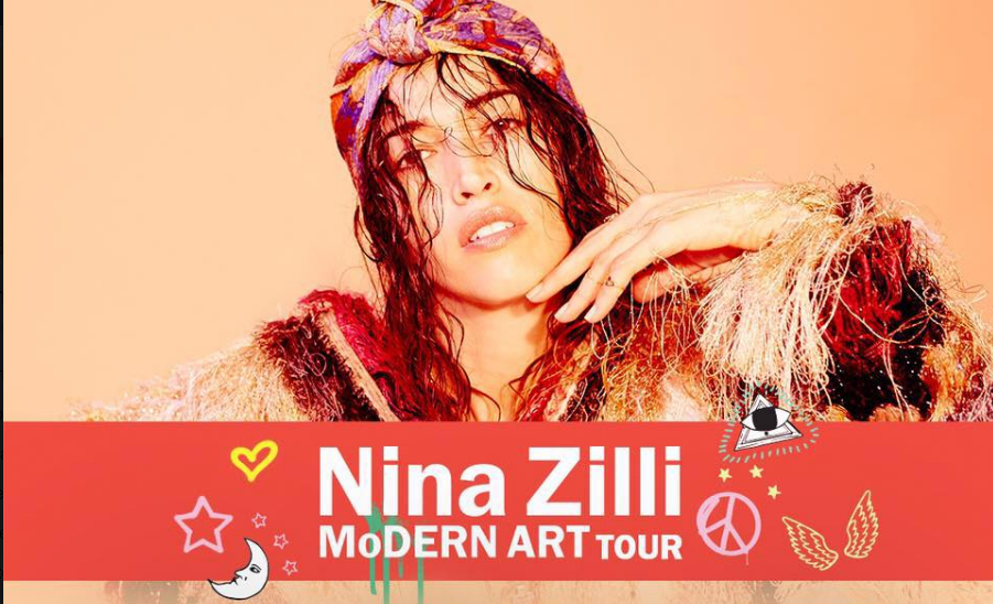 NINA ZILLI il nuovo singolo in radio e le prime tappe del MODERN ART TOUR