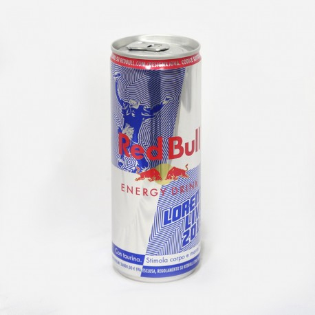 RED BULL dedica una lattina a LORENZO JOVANOTTI