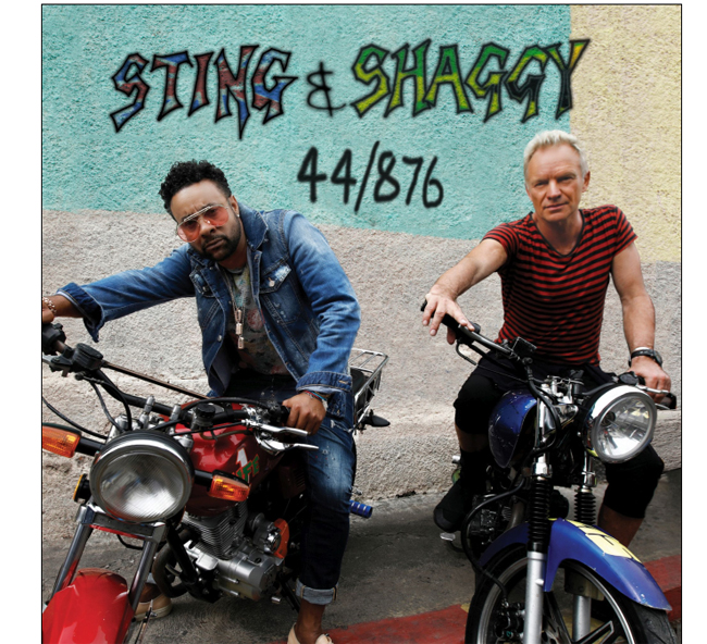 STING e SHAGGY il 20 aprile in tutti in negozi lalbum 44/876 STING e SHAGGY il 20 aprile in tutti in negozi lalbum 44/876