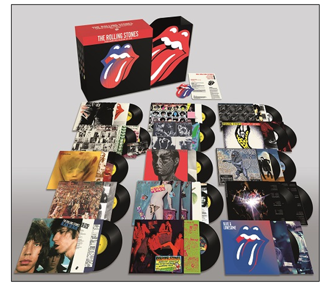 THE ROLLING STONES dal 15 giugno nei negozi THE STUDIO ALBUMS VINYL COLLECTION 1971-2016