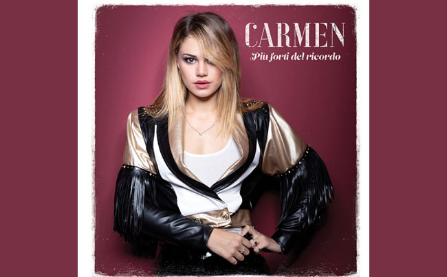 CARMEN esce l8 marzo lalbum PIÙ FORTI DEL RICORDO