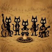 hit download Midnight Ashes    Noir Jazz Cats